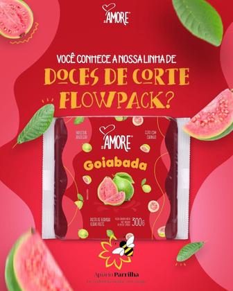 Imagem de Kit c/ 4 Doce de goiabada lisa de corte sem TACC em flowpack