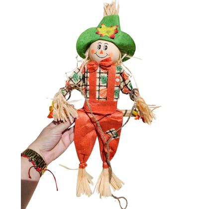 Imagem de kit c/4 Espantalhos Decoração festa junina 53cm Balanço