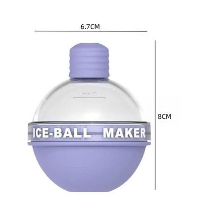 Imagem de kit c/4 FORMA DE GELO REDONDA