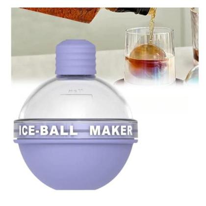 Imagem de kit c/4 FORMA DE GELO REDONDA