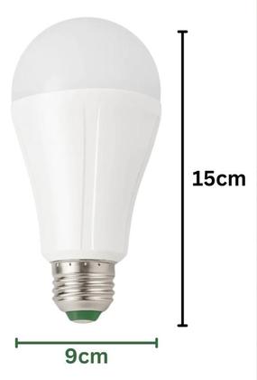 Imagem de Kit C 4 Lampada Emergencia Luz Led Bivolt Recarregável