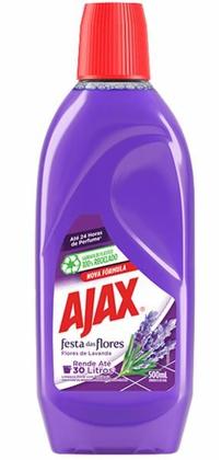 Imagem de Kit c/ 4 Limpador Flores De Lavanda 500ml Ajax
