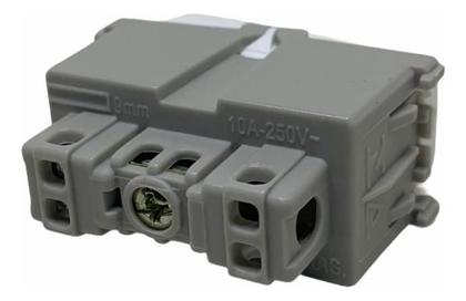 Imagem de Kit c/ 4 Modulo Interruptor Simples 10a 250v Branco Compose
