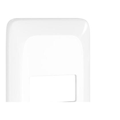 Imagem de Kit C/4 - Placa Pial Pop Branca 4X2(1Modulo Horizontal) L...