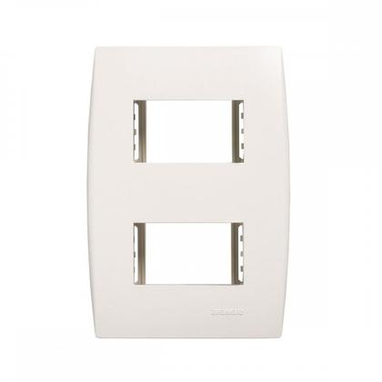 Imagem de Kit C/4 - Placa Soprano Ilus 4X2 (2 Modulo Distanciada)  ...