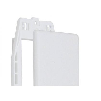 Imagem de Kit C/4 - Placa Steck Linha Stella Branca 4X2 - Cega Com ...