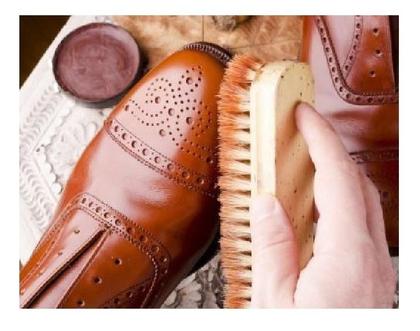 Imagem de Kit c/ 4 Polidor de Sapato Pasta Marrom Nugget Lata 36g