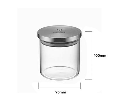 Imagem de Kit C/ 4 Potes Vidro Porta Mantimentos Herméticos Electrolux