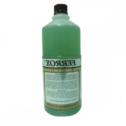 Imagem de Kit C/4 - Removedor De Ferrugem Ferrox   1 L  Fe85