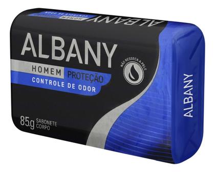 Imagem de Kit c/ 4 Sabonete Em Barra Albany Homem Controle De Odor 85g