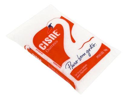 Imagem de Kit c/ 4 Sal Grosso para Churrasco Cisne 1 kg