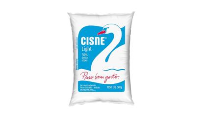 Imagem de Kit c/ 4 Sal Refinado Cisne Light Sódio Reduzido 500g
