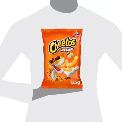 Imagem de Kit c/ 4 Salgadinho de milho Cheetos lua parmesao 125g Elma
