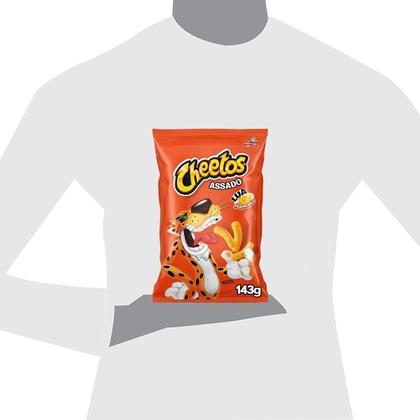 Imagem de Kit c/ 4 Salgadinho Lua Parmesao Elma Chips Cheetos 143G