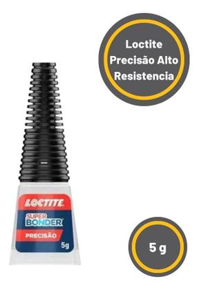 Imagem de Kit c/ 4 Super Bonder Loctite 5g Cola Couro Madeira Metal