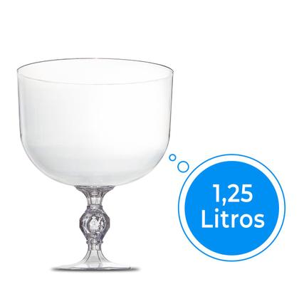 Imagem de Kit C/4 Taça Americana Pedestal Removivel 17,5x14,3cm 1250L