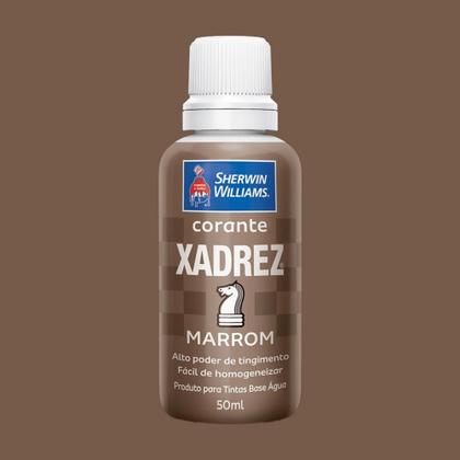 Imagem de Kit C/ 4 Udds Corante Xadrez Marrom 50ml (200ml)