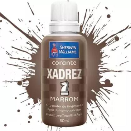 Imagem de Kit C/ 4 Udds Corante Xadrez Marrom 50ml (200ml)