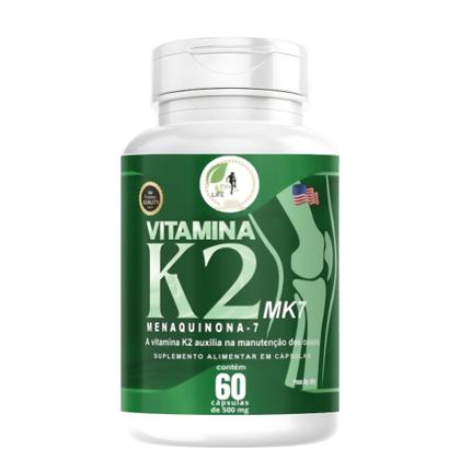 Imagem de KIT C/4 Vit K2 Menaquinona 7 Mk7 Premium 60 Cáps - Fits Life