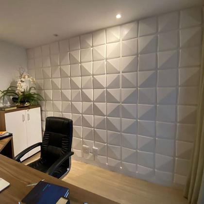 Imagem de Kit C/ 45 Placas 3d Revestimento Pvc Varios Modelos