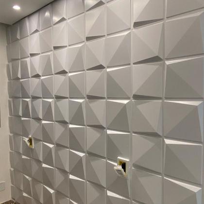 Imagem de Kit C/ 45 Placas 3d Revestimento Pvc Varios Modelos
