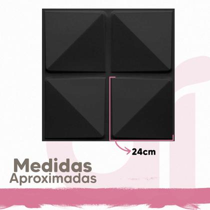 Imagem de Kit C/ 45 Placas 3d Revestimento Pvc Varios Modelos