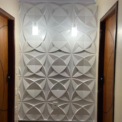 Imagem de Kit C/ 45 Placas 3d Revestimento Pvc Varios Modelos