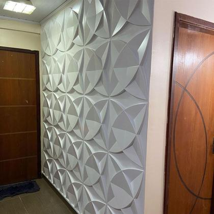 Imagem de Kit C/ 45 Placas 3d Revestimento Pvc Varios Modelos