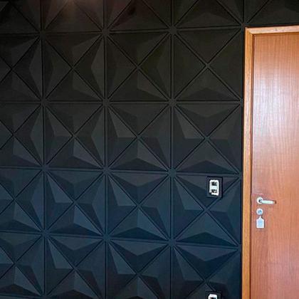 Imagem de Kit C/ 45 Placas 3d Revestimento Pvc Varios Modelos