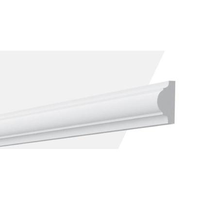 Imagem de Kit C/5 Barras Boiserie Rodameio de Poliestireno M4 20mm X 200cm X 4cm 10m