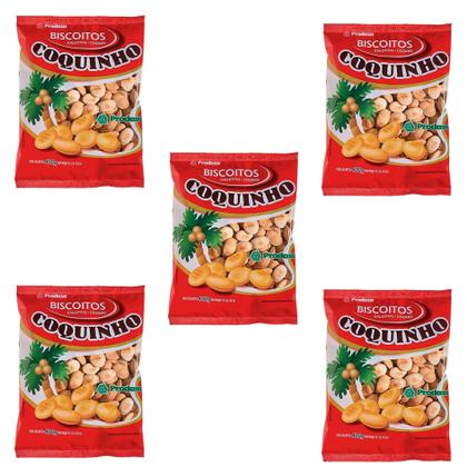 Imagem de Kit c/5 Biscoitos Prodasa Coquinho 400G