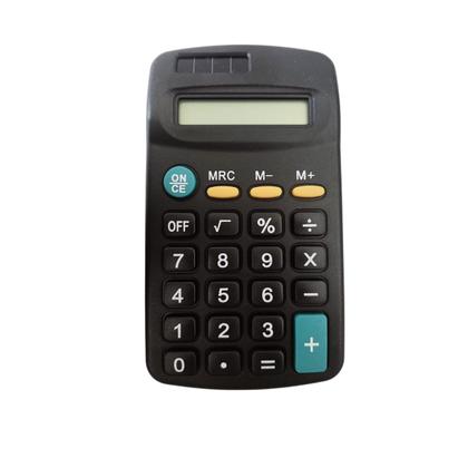 Imagem de Kit c/5 Calculadoras de Bolso 8 Dígitos e Cores Variadas