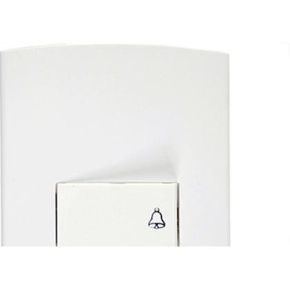 Imagem de Kit C/5 - Conjunto Peesa Alfa 1512 1 Interruptor Camp.Branco