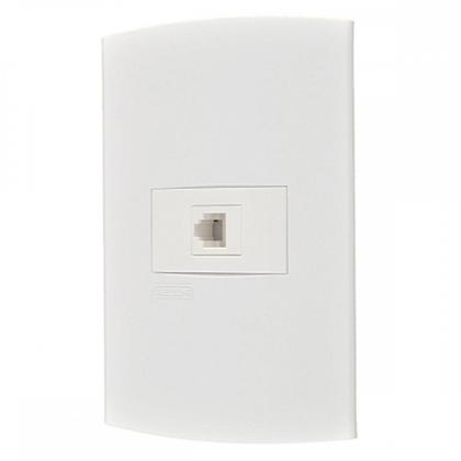 Imagem de Kit C/5 - Conjunto Peesa Alfa 1516 Tomada(s) Tel Rj11(Jac...