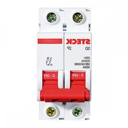 Imagem de Kit C/5 - Disjuntor Steck Din Bipolar 100A Sd2 10Ka