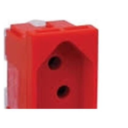 Imagem de Kit C/5 - Modulo Pial Pop Vermelho 1 Tomada 20A Lg03020Vm