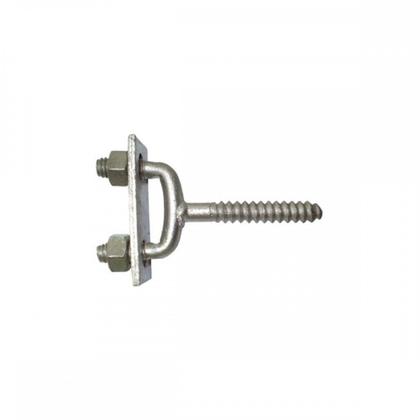 Imagem de Kit C/5 - Para-Raio Suporte Para Fita Aluminio Horizontal...