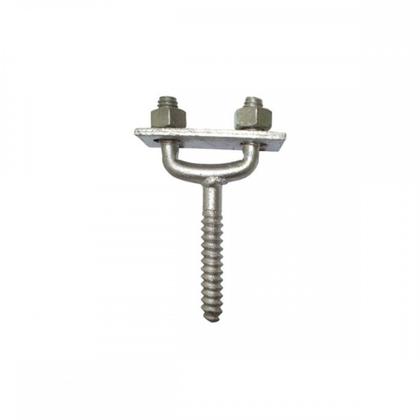 Imagem de Kit C/5 - Para-Raio Suporte Para Fita Aluminio Horizontal...