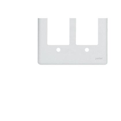 Imagem de Kit C/5 - Placa Perlex Branca 4X4 (3 Saida+3 Saida) 23Pl33