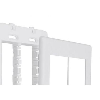 Imagem de Kit C/5 - Placa Steck Linha Stella Branca 4X4 - 3 Modulos...