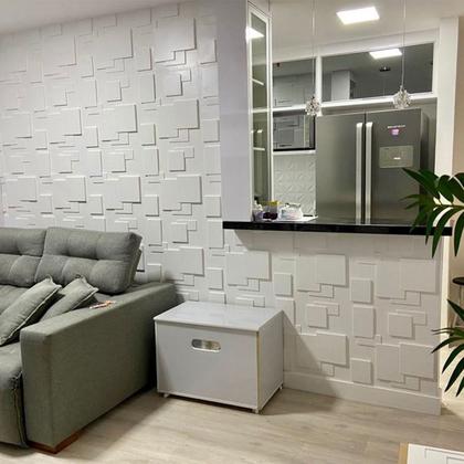 Imagem de Kit C/ 5 Placas 3d Revestimento Pvc Varios Modelos