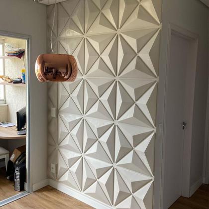 Imagem de Kit C/ 5 Placas 3d Revestimento Pvc Varios Modelos