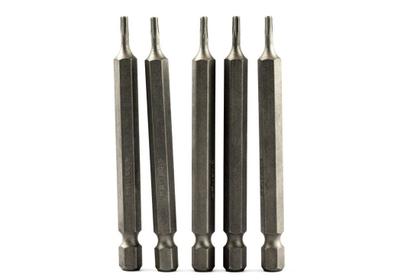 Imagem de Kit c/ 5 Ponta Bit Torx 75mmX1/4xT8 Beltools