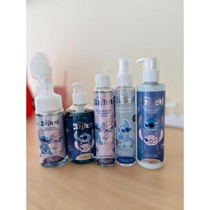 Imagem de Kit C/ 5 Produtos de Skincare Infantil Stitch com Angel - Fenzza com Disney