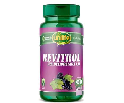 Imagem de KIT C/5 Semente De Uva Revitrol Resveratrol 60 Caps Unilife