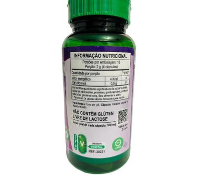 Imagem de KIT C/5 Semente De Uva Revitrol Resveratrol 60 Caps Unilife