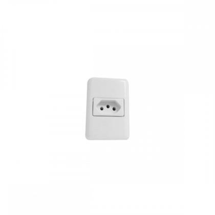 Imagem de Kit C/5 - Sistema Perlex Branca (1 Tomada 20A) 3015Br