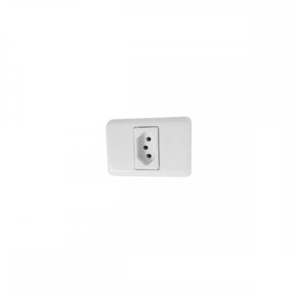 Imagem de Kit C/5 - Sistema Perlex Branca (1 Tomada 20A) 3015Br