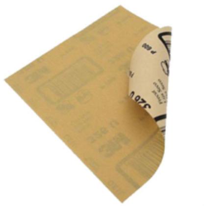 Imagem de Kit C/ 50 Lixa Seco 326U Ouro Grão 320 HC000622106 3M