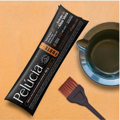 Imagem de Kit C/ 6 Alisante Henê Pelúcia Forte BISNAGA 180g